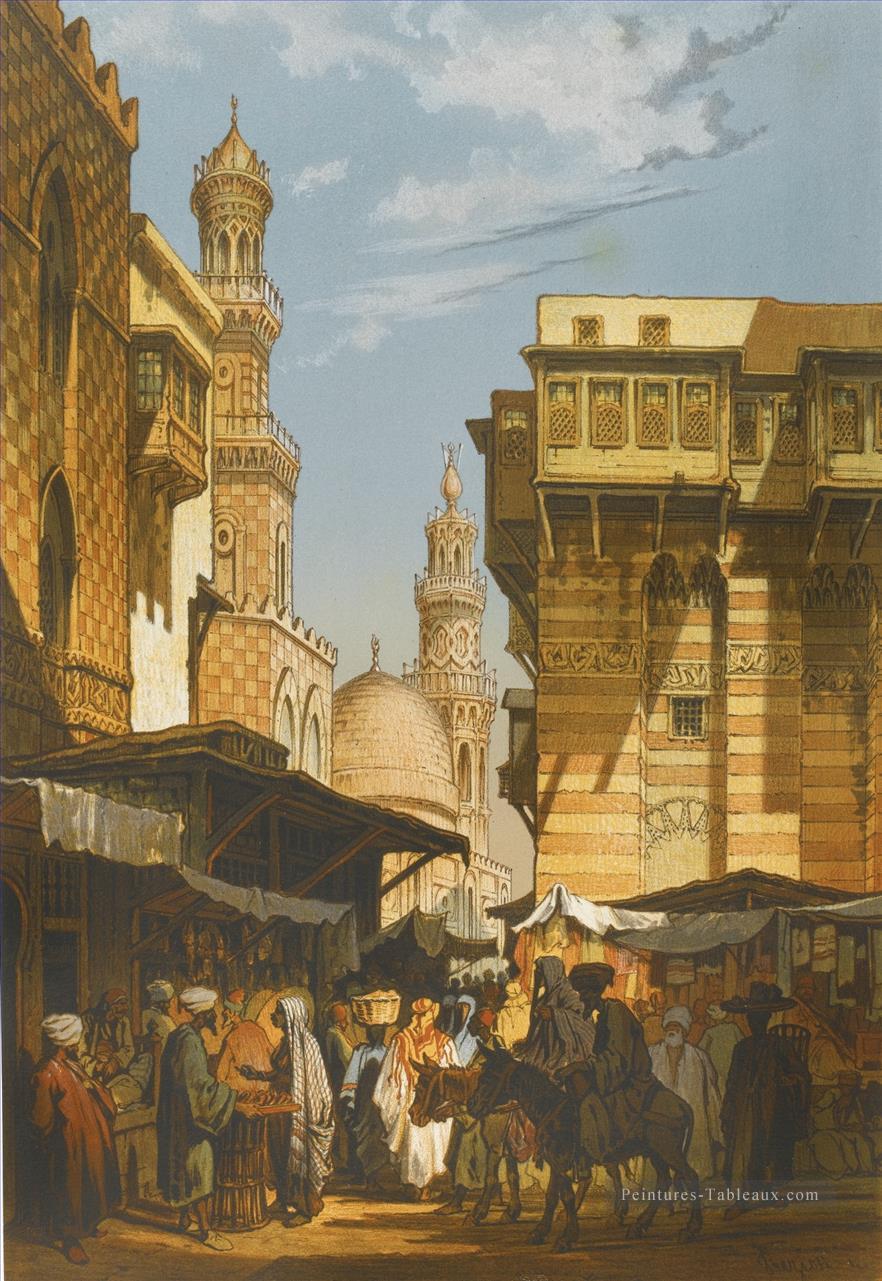 SOUVENIR DU CAIRE PARIS LEMERCIER 1862 Amadeo Preziosi romanticisme néoclassicisme Peintures à l'huile